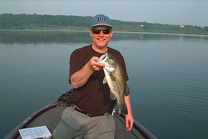 Keith Klein fishing.